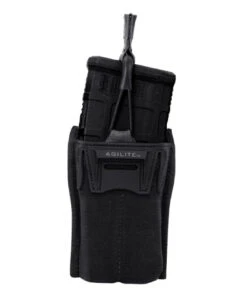 Pincer Single 5.56 Mag Pouch Black Schwarz -Outdoor Ausrüstung Verkaufs-Shop agilite gear pincer single 556 mag pouch black schwarz 8034blk1sz 3