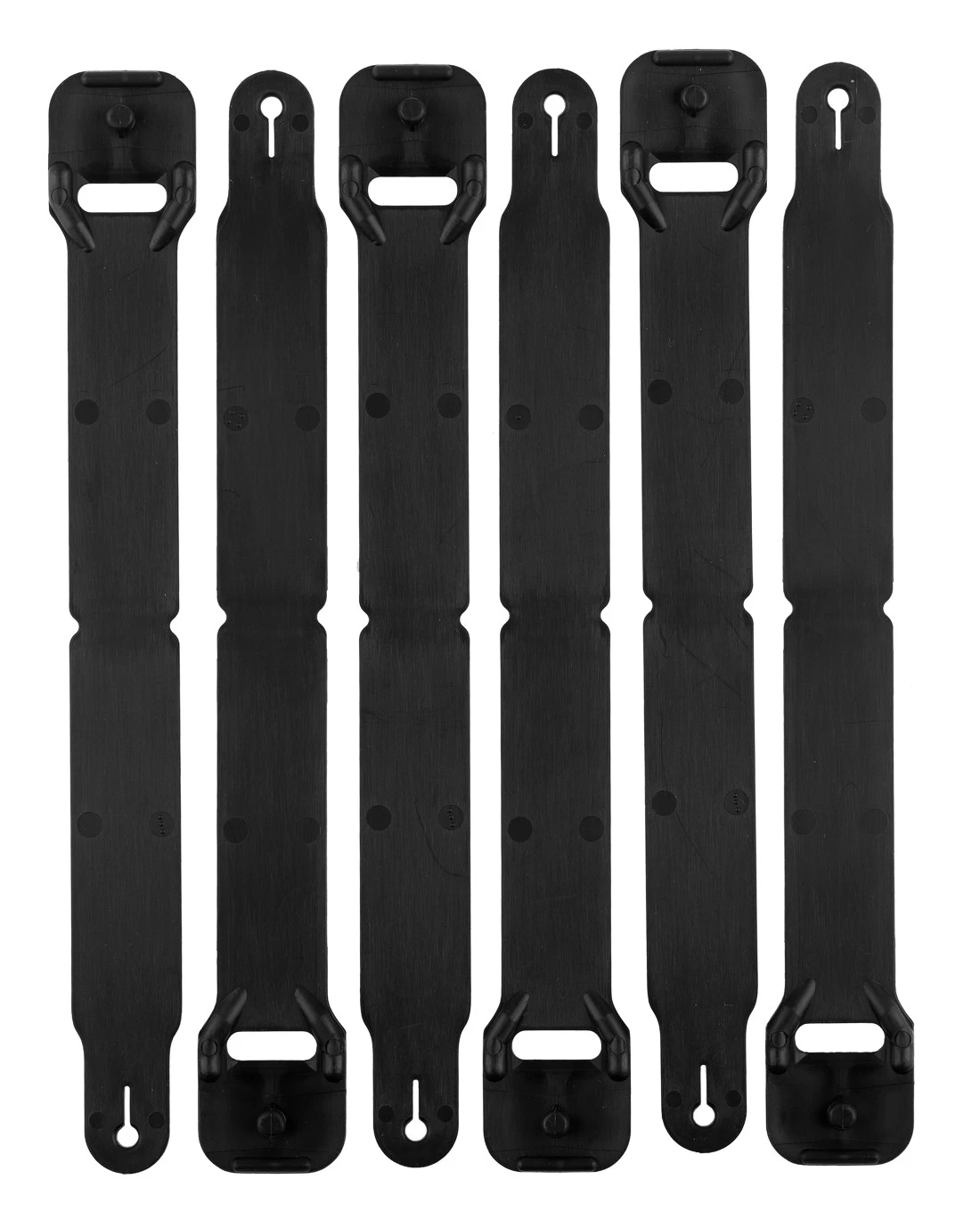 HSGI Clip Long Pack Of 6 Black Schwarz 1 HSGI Clip Long Pack Of 6 Black Schwarz