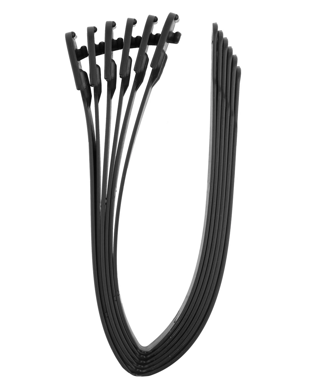 HSGI Clip Long Pack Of 6 Black Schwarz 2 HSGI Clip Long Pack Of 6 Black Schwarz – Bild 2