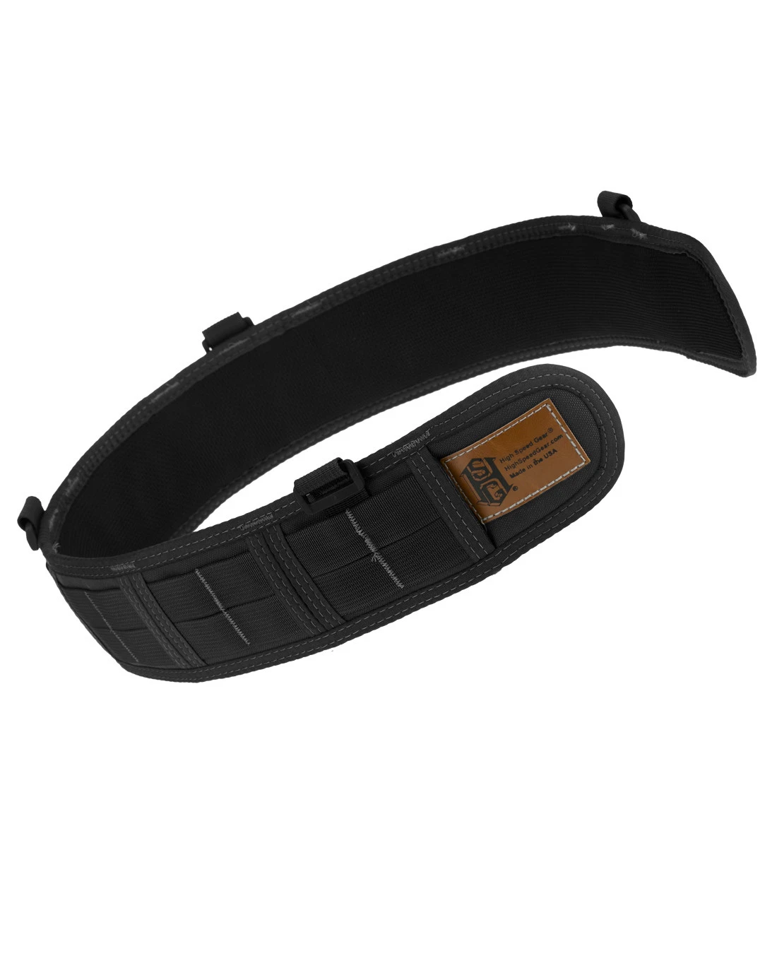 Slim Grip Padded Belt Slotted Black Schwarz 1 Slim Grip Padded Belt Slotted Black Schwarz