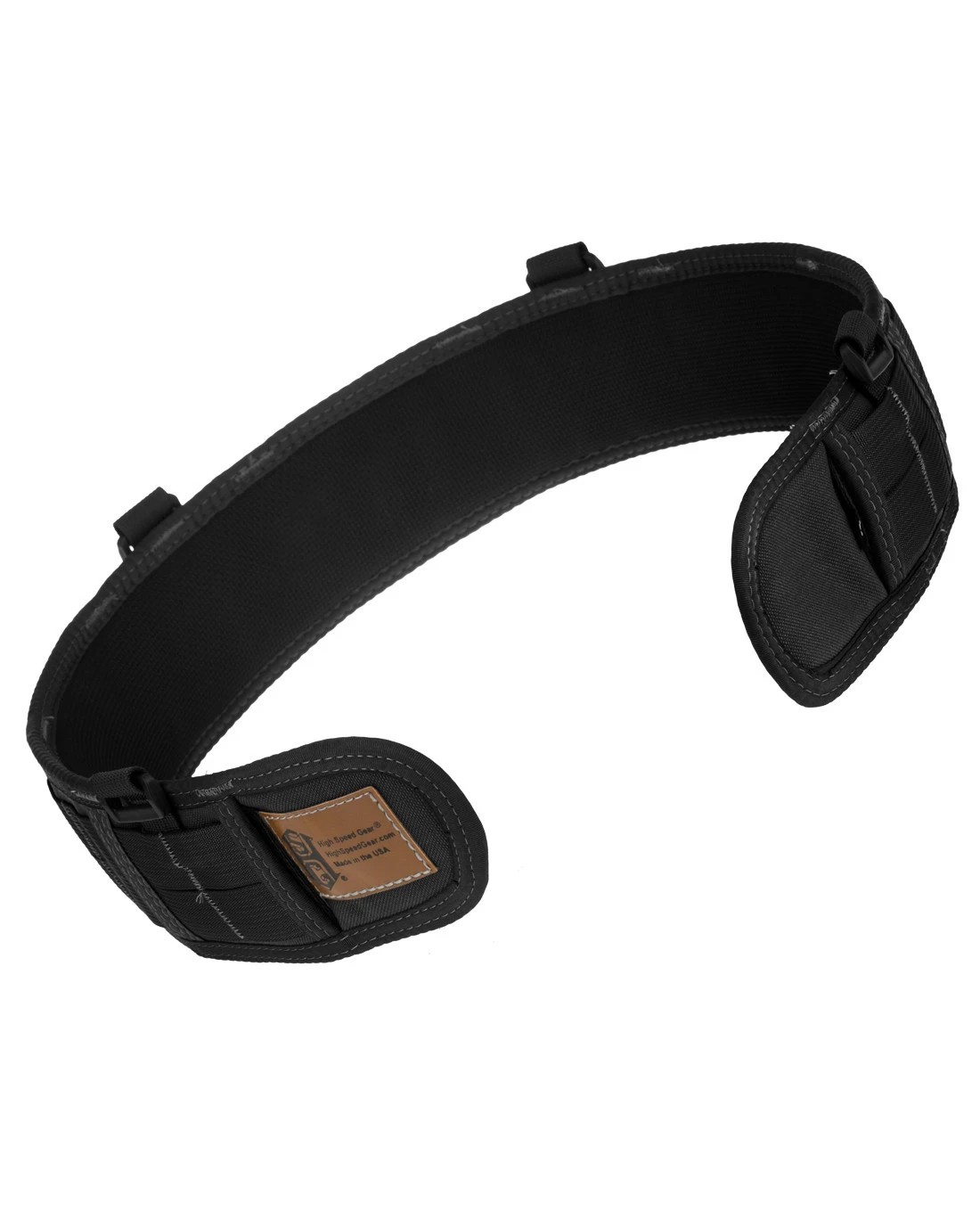 Slim Grip Padded Belt Slotted Black Schwarz 3 Slim Grip Padded Belt Slotted Black Schwarz – Bild 3