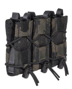 Triple Pistol TACO Adaptable Belt Mount Multicam Black