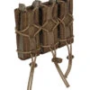 Triple Pistol TACO Molle Coyote Braun