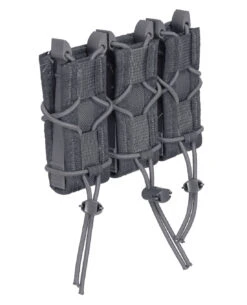 Triple Pistol TACO Molle Wolf Gray
