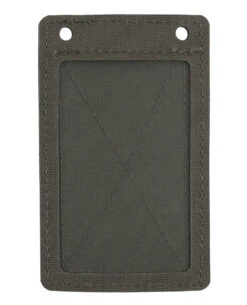 Dienstausweishalter Klettbar Steingrau Oliv