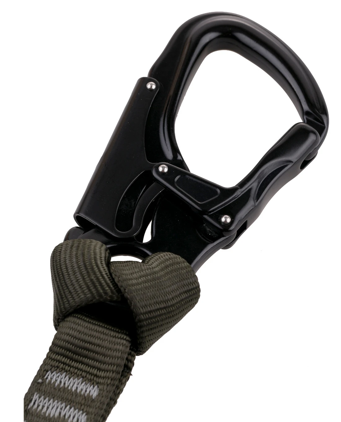 PSL Persönliche Sicherungsleine MGS Steingrau Oliv 3 PSL Persönliche Sicherungsleine MGS Steingrau Oliv – Bild 3