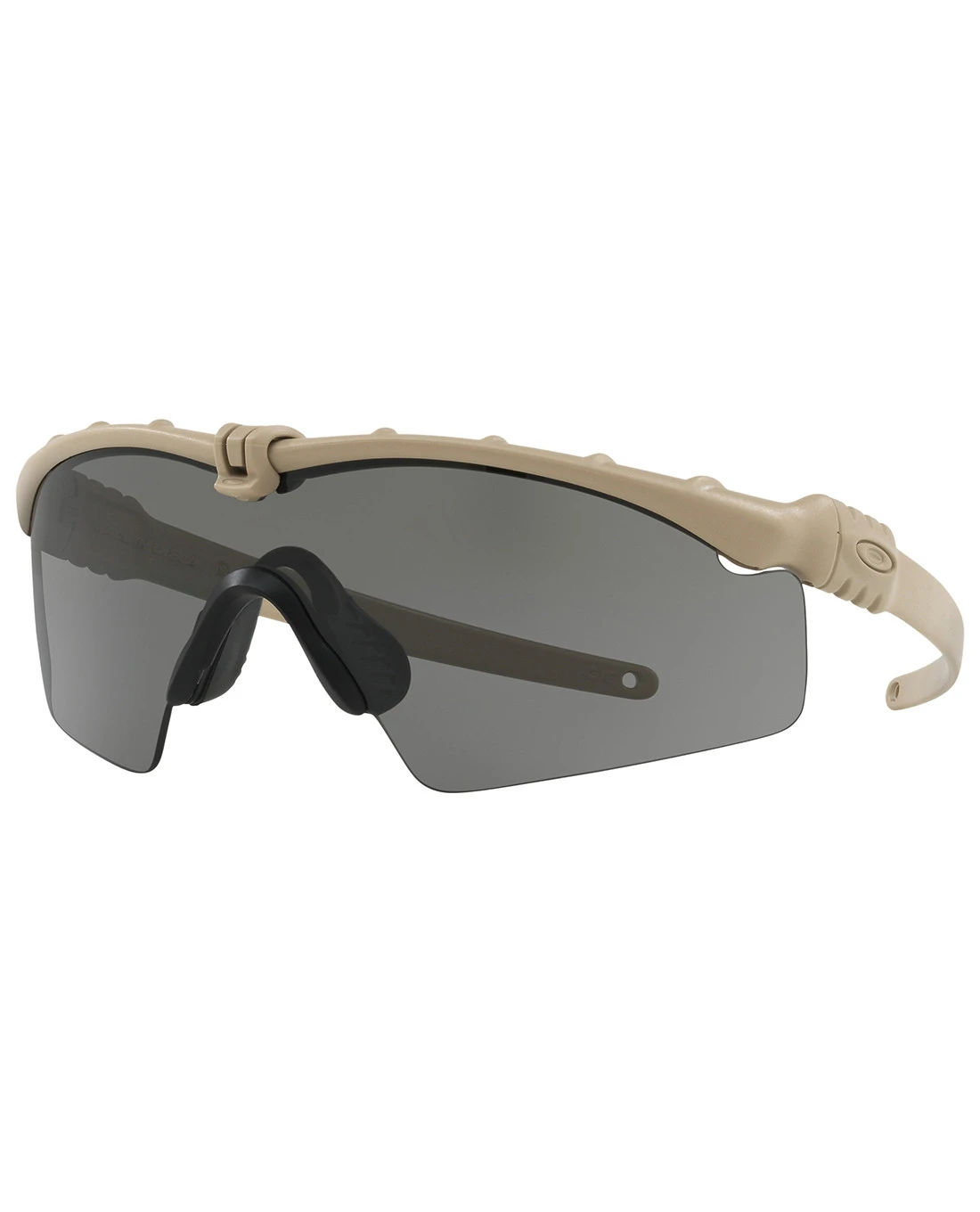 Oakley SI Ballistic M-Frame 3.0 Dark Bone / Klar & Grau 2 Oakley SI Ballistic M-Frame 3.0 Dark Bone / Klar & Grau – Bild 2