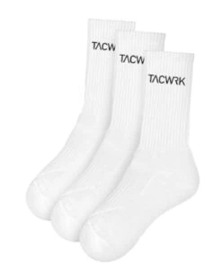 TACWRK Socken 3er Pack Weiß