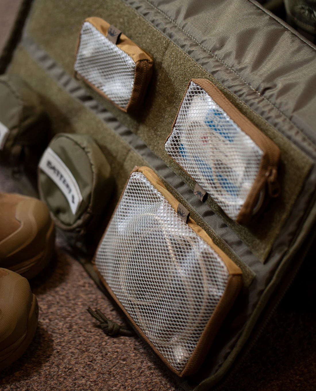 Tasmanian Tiger TT Mesh Pouch VL Set Coyote Brown 9 Tasmanian Tiger TT Mesh Pouch VL Set Coyote Brown – Bild 9