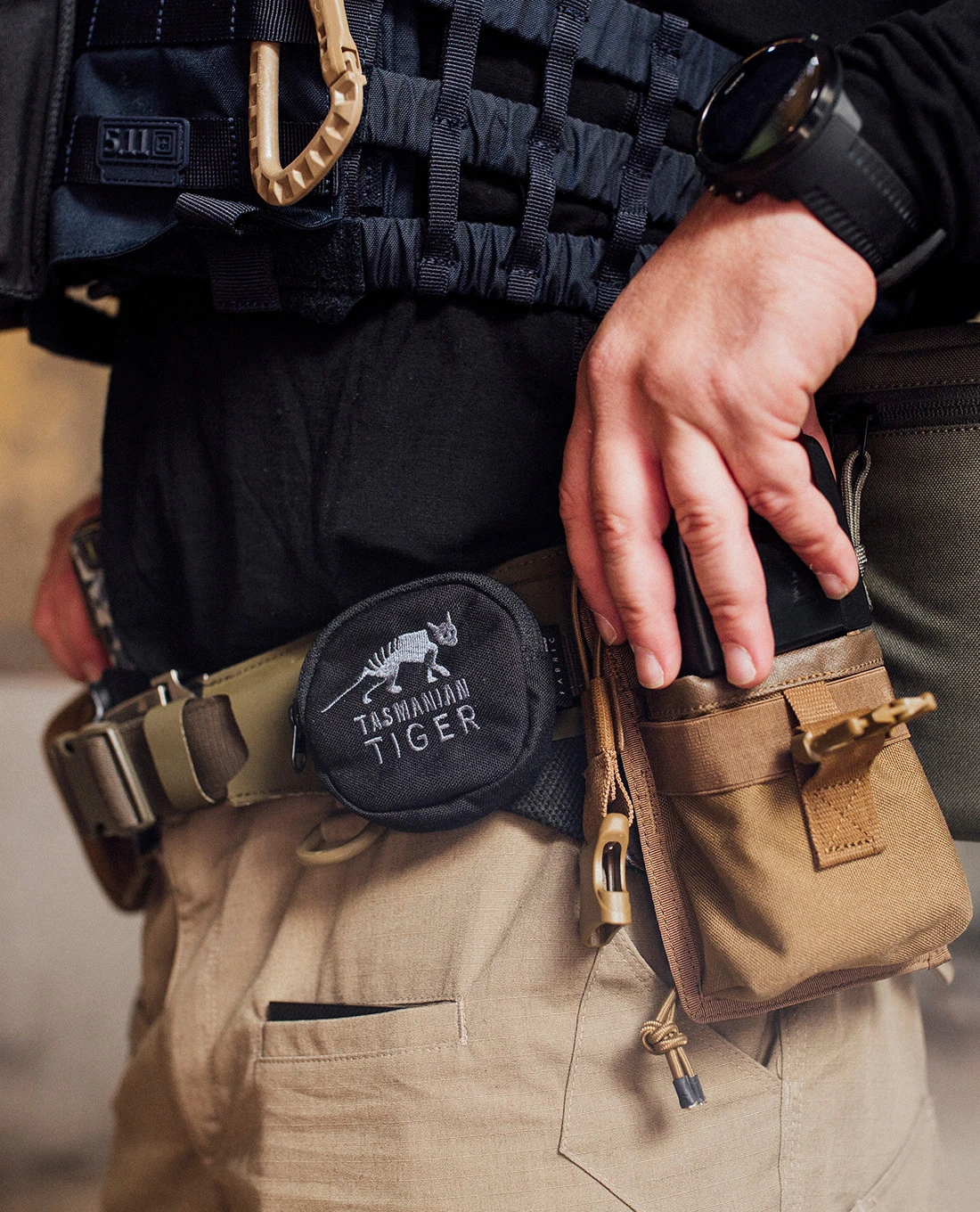 Tasmanian Tiger TT Molle Hyp Belt Schwarz 9 Tasmanian Tiger TT Molle Hyp Belt Schwarz – Bild 9