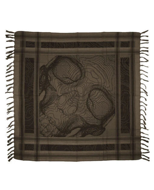 Topo Skull Shemagh Desolation/Black -Outdoor Ausrüstung Verkaufs-Shop triple aught design topo skull shemagh desolation black toposhemdesol 1
